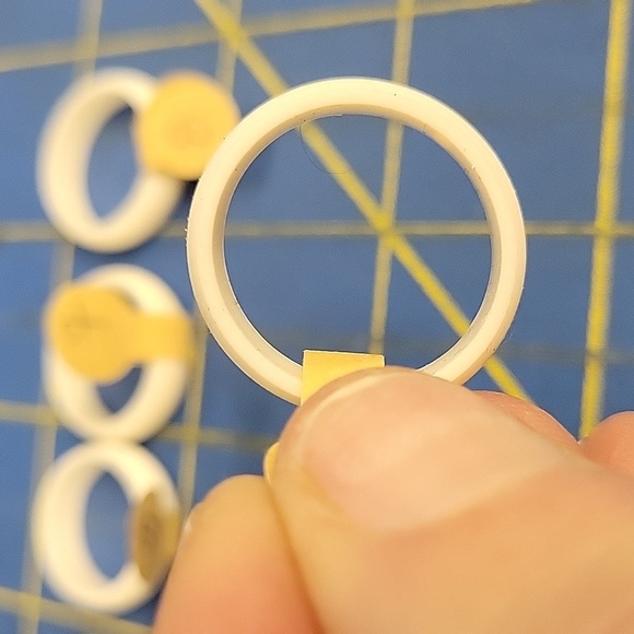 Violet Purple Silicone Rubber Ring - Picture 4 of 4